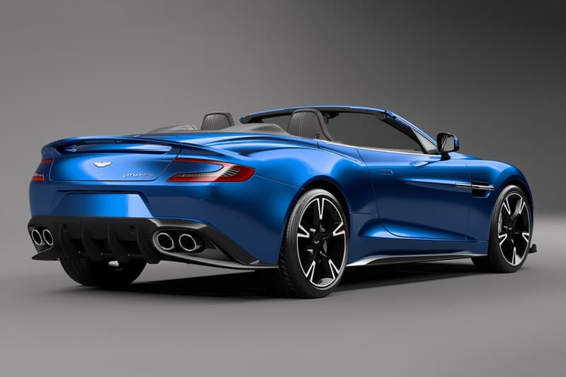 Aston Martin 發佈全新升級 Vanquish S Volante 超跑