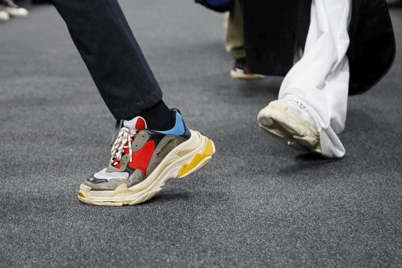Balenciaga 2017 Fall/Winter Triple-S Sneakers Closer Look