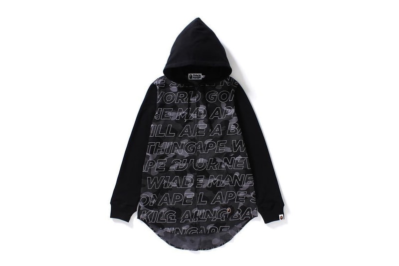bape camo text 2017 spring summer collection