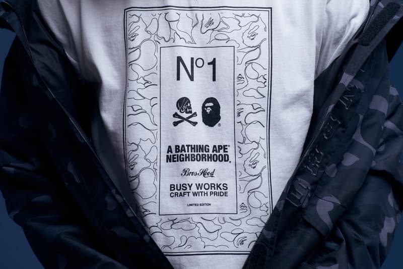 A BATHING APE x NEIGHBORHOOD 2017 全新聯名系列 Lookbook