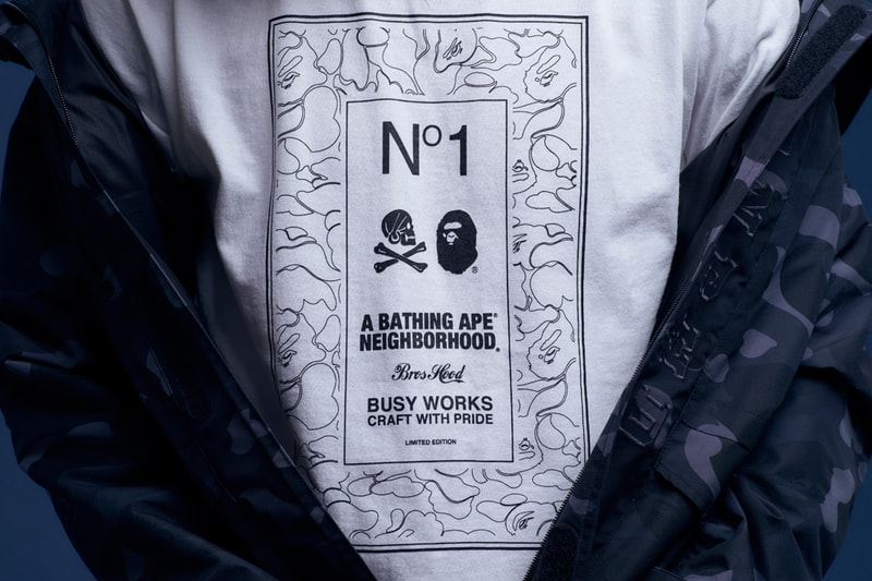 A BATHING APE x NEIGHBORHOOD 2017 全新聯名系列 Lookbook