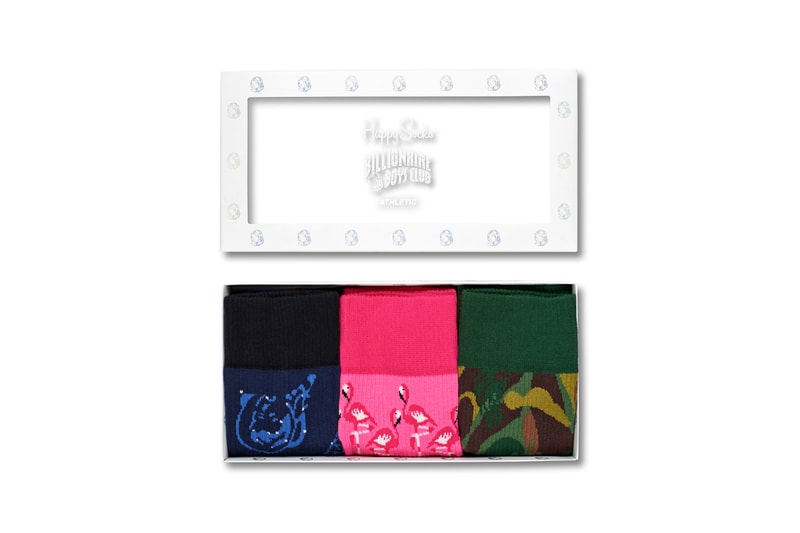 Billionaire Boys Club Happy Socks 2017 Spring/Summer