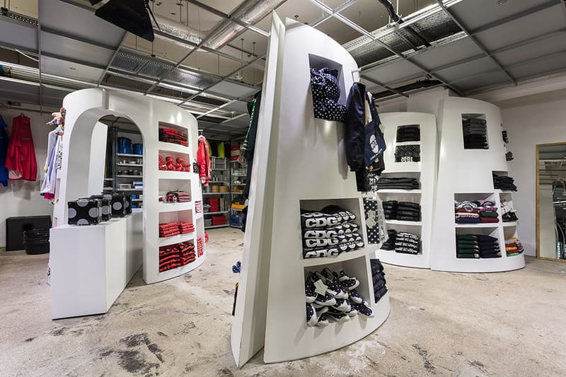 走進轉季後重新開放 Dover Street Market London