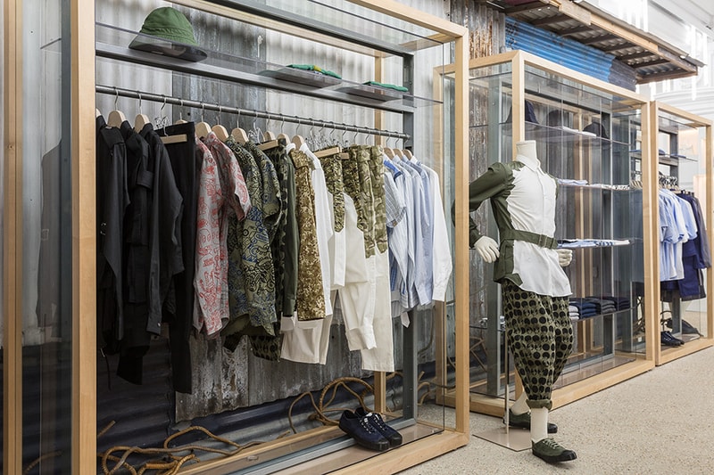 走進轉季後重新開放 Dover Street Market London