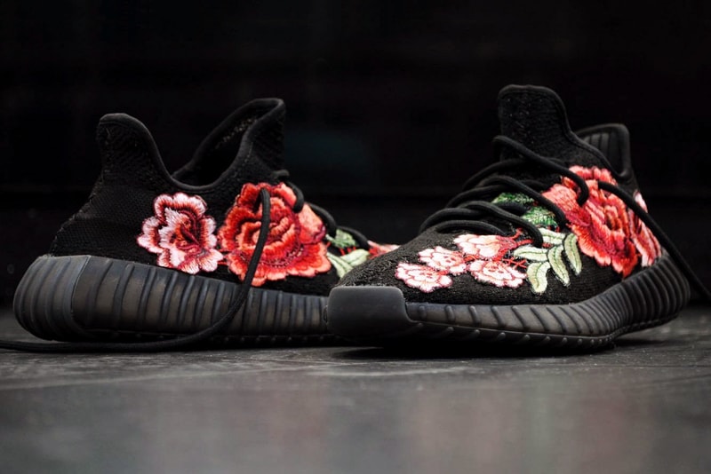 FRE Customs 打造 YEEZY BOOST 350 v2 定製配色「Flowerbomb」