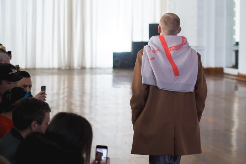 Gosha Rubchinskiy 2017 Fall/Winter Runway Show