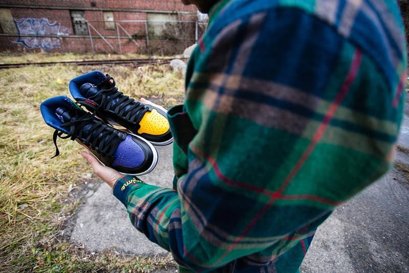 Malcolm Garret Air Jordan 1 “What the Legend” Custom