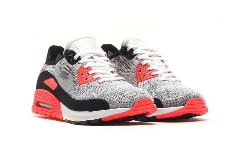 Nike Air Max 90 Flyknit 全新「Infrared」配色