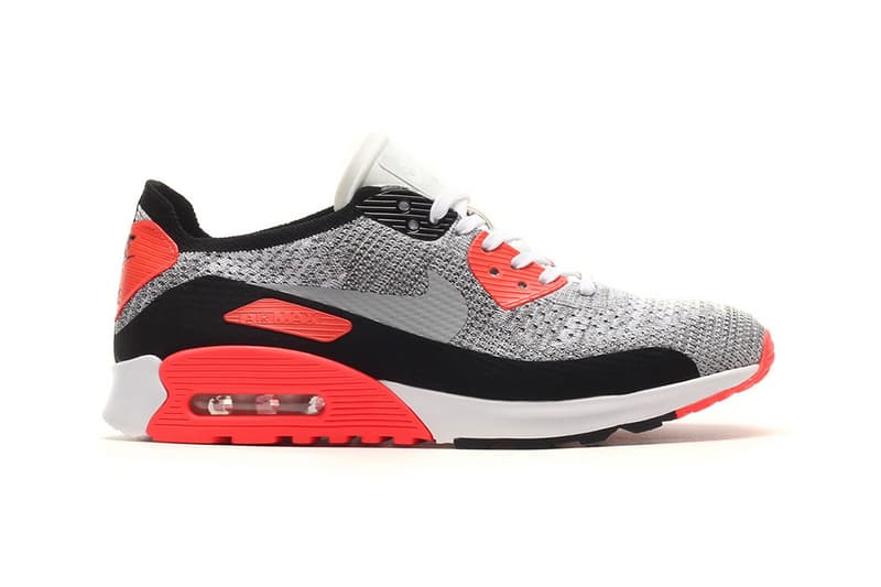 Nike Air Max 90 Flyknit 全新「Infrared」配色