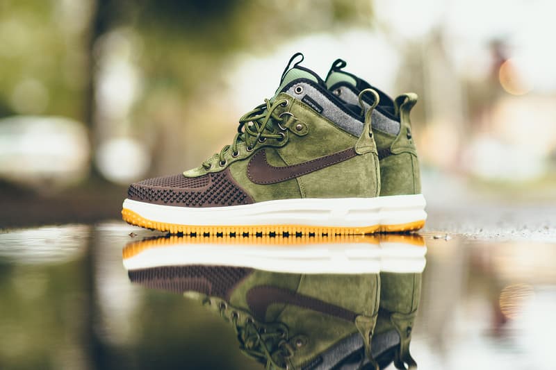 Nike Lunar Force 1 Duckboot Baroque Brown Olive Gum
