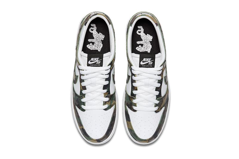 Nike SB Dunk Low Pro "Camo Green"