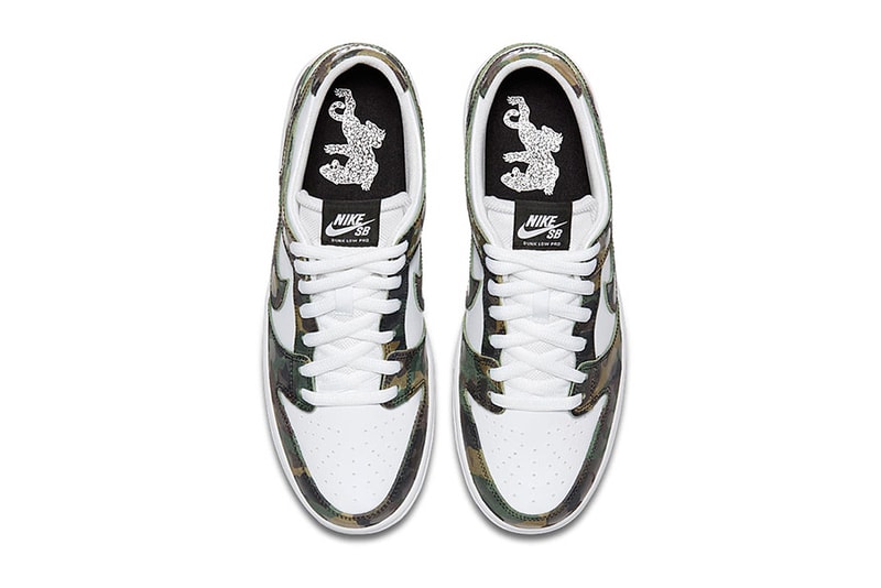 Nike SB Dunk Low Pro "Camo Green"