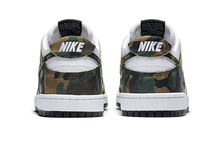 Nike SB Dunk Low Pro "Camo Green"