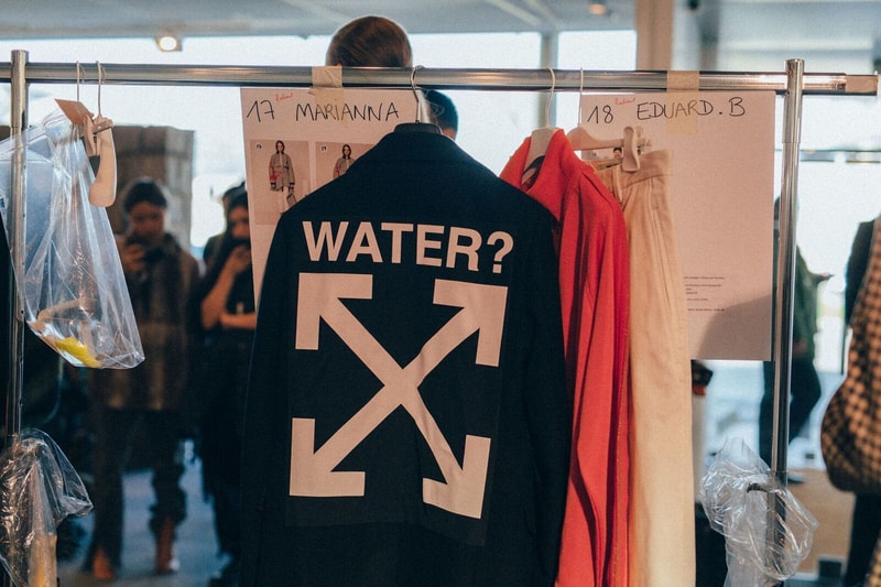 走進 OFF-WHITE 2017 秋冬系列發佈會後台