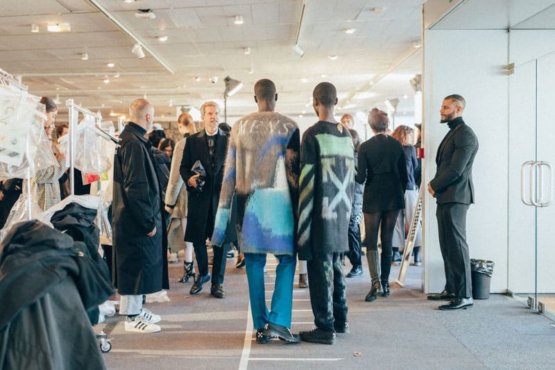 走進 OFF-WHITE 2017 秋冬系列發佈會後台