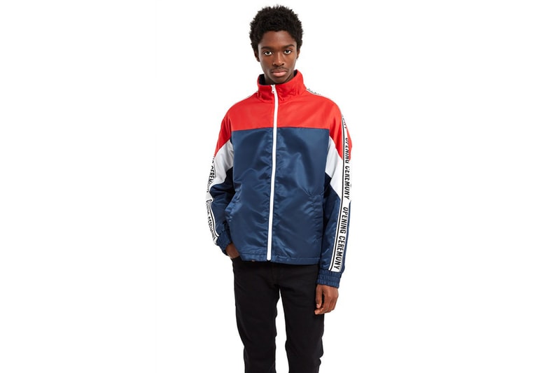 Opening Cermony Nylon Twill Logo Jacket