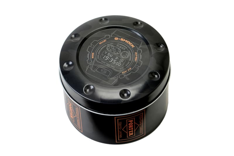 PORTER x G-SHOCK 聯名別注 DW-6900 腕錶