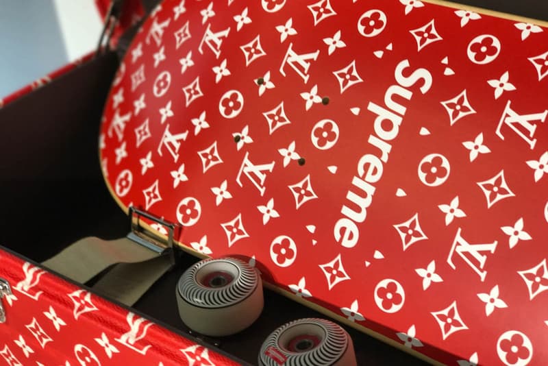 Supreme x Louis Vuitton 2017 Fall/Winter Collection Showroom Closer Look