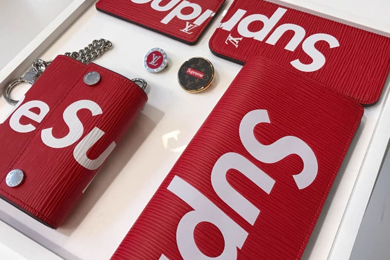 Supreme x Louis Vuitton 2017 Fall/Winter Collection Showroom Closer Look