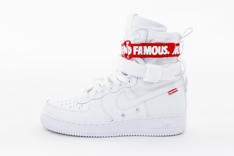 Supreme x Nike 聯名 SF-AF1 鞋款概念設計