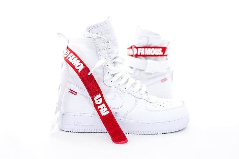 Supreme x Nike 聯名 SF-AF1 鞋款概念設計