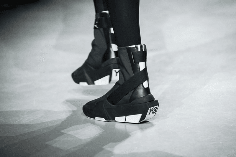 Y-3 2017 Fall/Winter Footwear Preview NOWFASHION