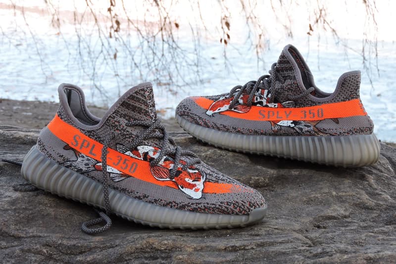 YEEZY BOOST 350 V2 "Beluga Koi" Custom
