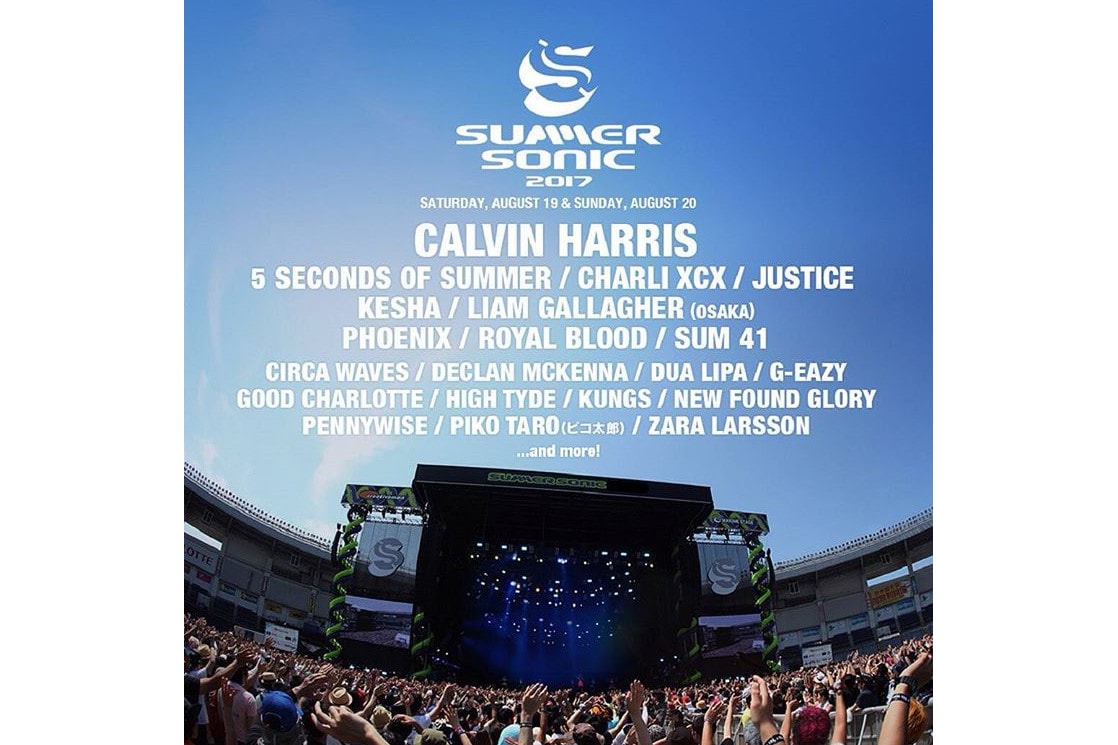 First line up of Summer Sonic confirmed and tickets pre-sale started.