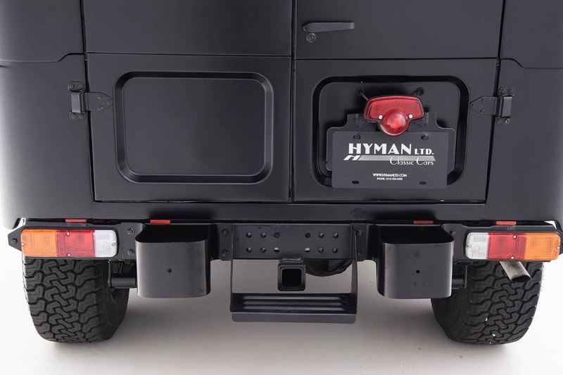 1979 Toyota FJ40 Land Cruiser Matte Black