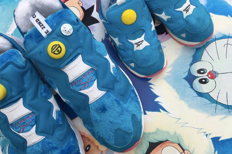 Doraemon x Packer Shoes x Reebok 全新聯名 Instapump Fury 鞋款