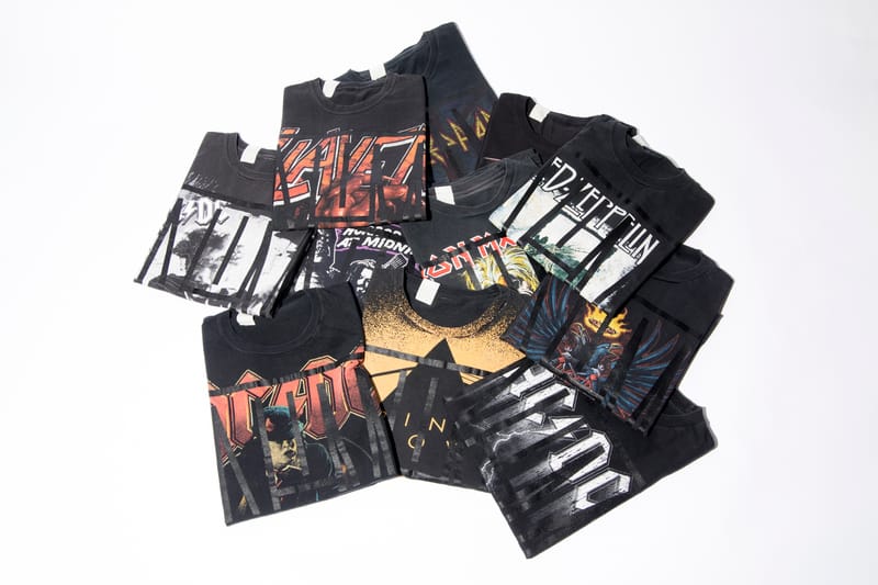 N. HOOLYWOOD Vintage Band Tee 系列即將上架