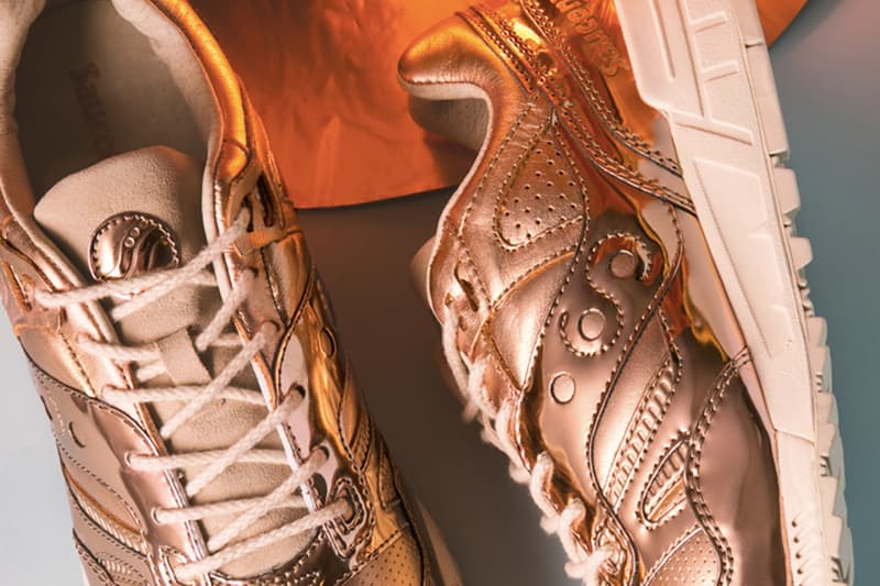 Saucony Grid SD「Ether」玫瑰金色華麗登場