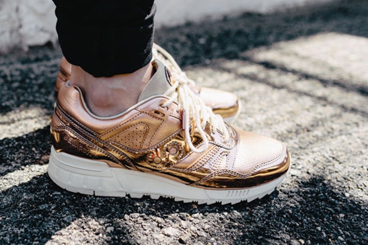 Saucony Grid SD「Ether」玫瑰金色華麗登場