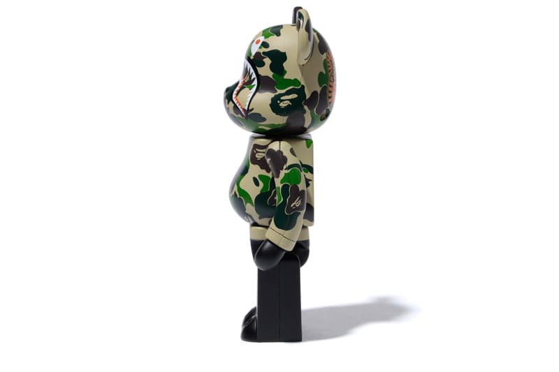 BAPE x Medicom Toy 超合金 ABC CAMO SHARK BE@RBRICK 發售情報公開