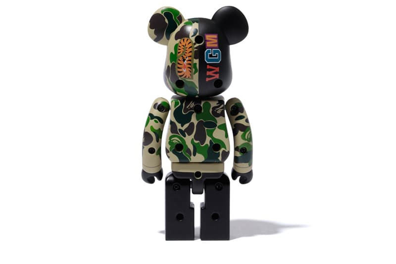 BAPE x Medicom Toy 超合金 ABC CAMO SHARK BE@RBRICK 發售情報公開