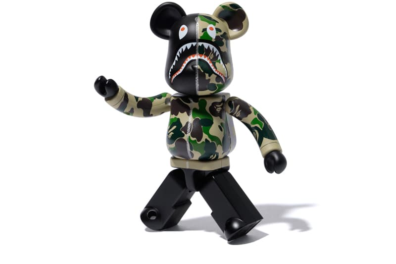 BAPE x Medicom Toy 超合金 ABC CAMO SHARK BE@RBRICK 發售情報公開