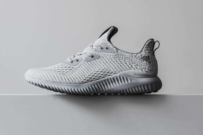 近賞 adidas AlphaBOUNCE 全新灰白配色