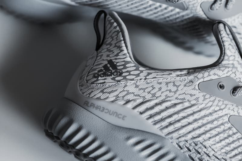 近賞 adidas AlphaBOUNCE 全新灰白配色