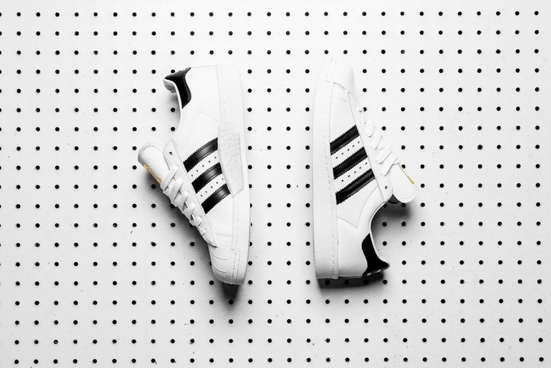 adidas Originals Superstar BOOST Black & White Closer Look