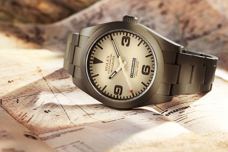 Bamford Watch Department 全新訂製 ROLEX 手錶系列「Commando Edition」