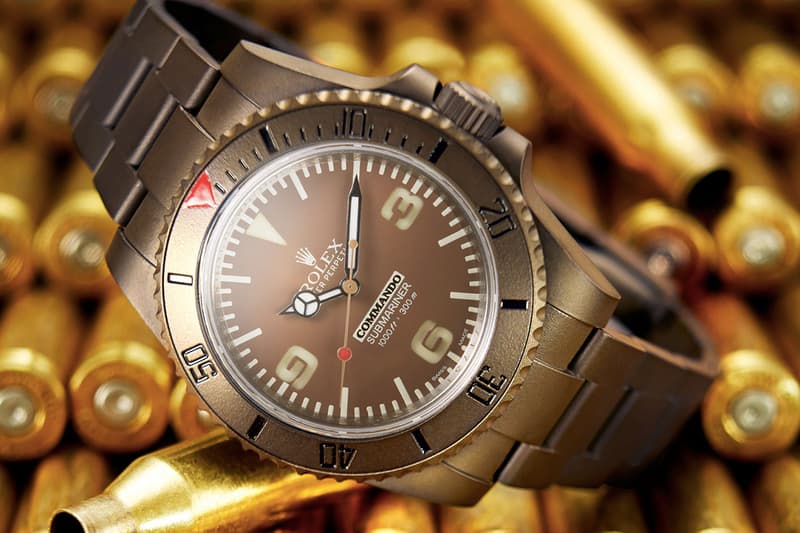 Bamford Watch Department 全新訂製 ROLEX 手錶系列「Commando Edition」