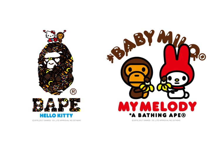 攜手再來-HELLO KITTY&MY MELODY x A BATHING APE®