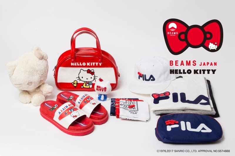 可愛感滿載－Hello Kitty x BEAMS JAPAN x FILA 三方聯名系列