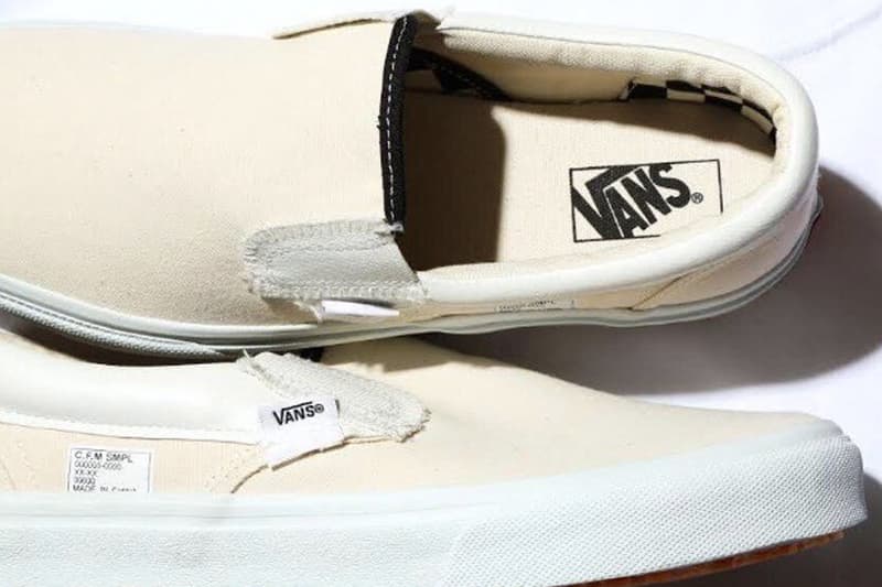 BEAMS x Vans 別注玩味 Reverse Slip-on