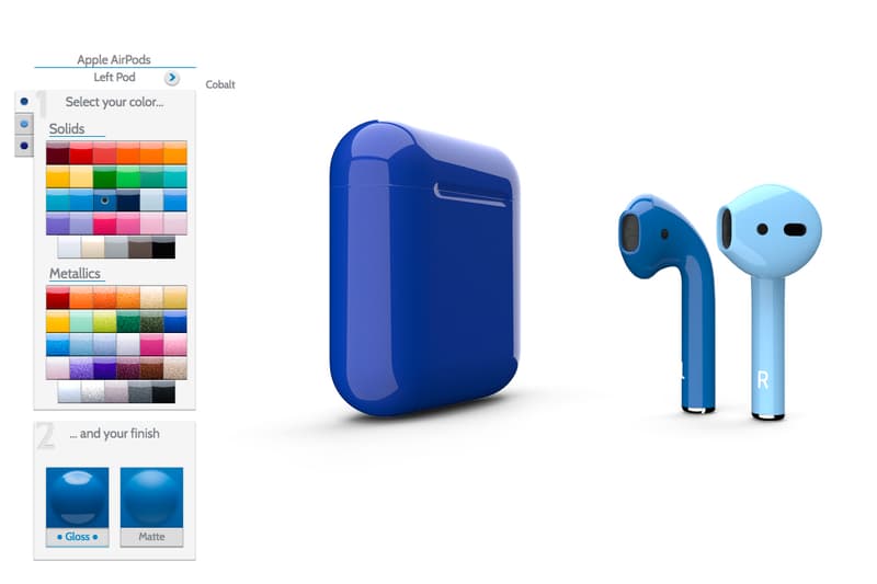 ColorWare 為 Apple AirPods 提供客製配色服務