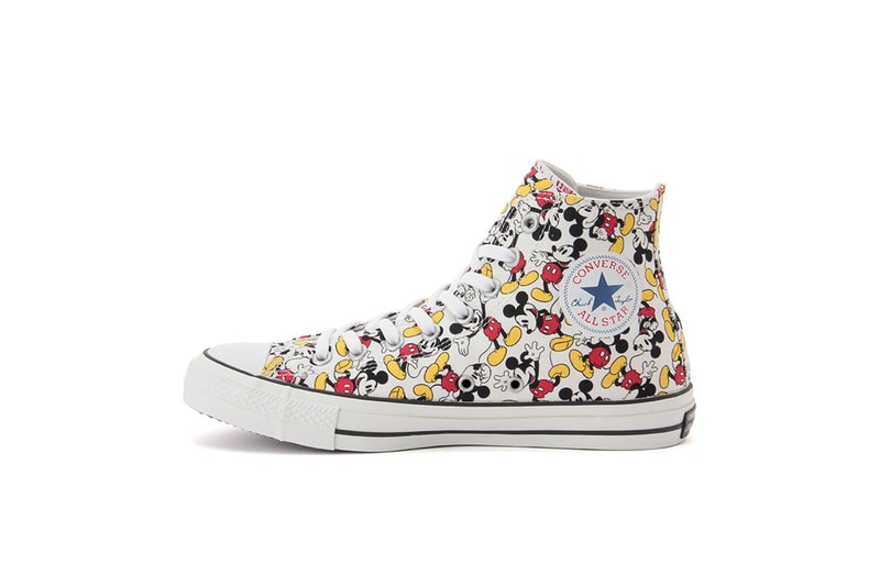 Mickey Mouse x Converse All Star 100 周年聯乘鞋款上架