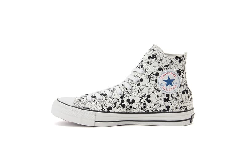 Mickey Mouse x Converse All Star 100 周年聯乘鞋款上架