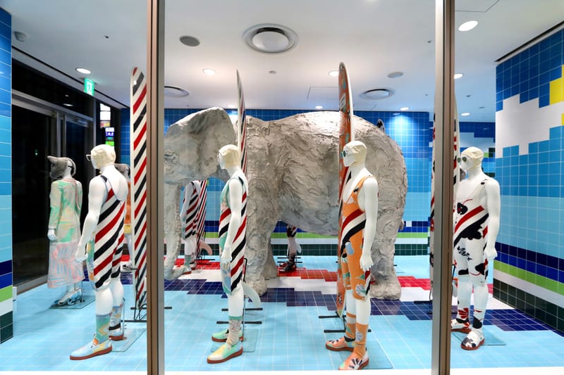 DOVER STREET MARKET GINZA 打造「THOM BROWNE SURF SHOP」藝術裝置