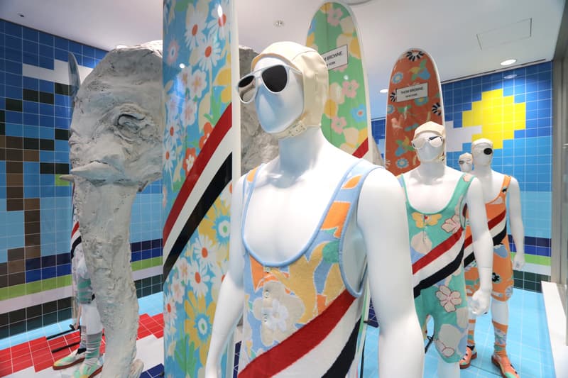 DOVER STREET MARKET GINZA 打造「THOM BROWNE SURF SHOP」藝術裝置