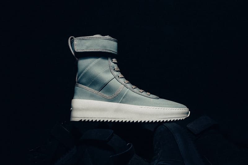 Fear of God 釋出別注薄荷綠配色 Military Sneaker
